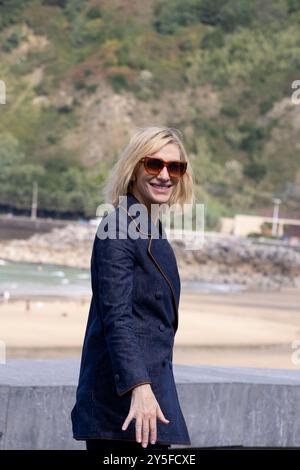 Cate Blanchett ha partecipato a "Rumours" Photocall durante il 72° Festival Internazionale del Cinema di San Sebastian al Palazzo Kursaal il 22 settembre 2024 a Donostia / San Sebastian, Spagna. Crediti: Album/Alamy Live News Foto Stock