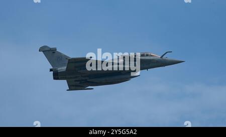 L'aeronautica militare francese Rafale si dirige all'esercitazione Pitch Black a Darwin in Australia. Foto Stock