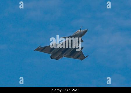 L'aeronautica militare francese Rafale si dirige all'esercitazione Pitch Black a Darwin in Australia. Foto Stock