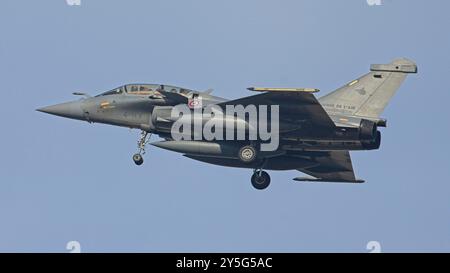 L'aeronautica militare francese Rafale si dirige all'esercitazione Pitch Black a Darwin in Australia. Foto Stock
