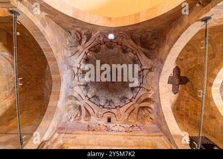 Cupola di Divrigi Ulu Camii o grande Moschea di Divrigi. Sivas Turchia - 6.26.2024 Foto Stock