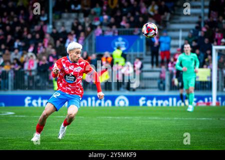 Lugo, Spagna. 6 gennaio 2024. King's Cup. CD Lugo vs Atletico de Madrid. Stadio Angel Carro. Johaneko Foto Stock