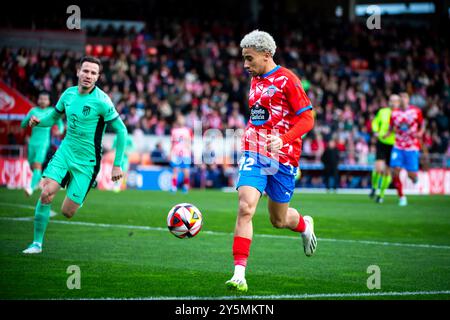 Lugo, Spagna. 6 gennaio 2024. King's Cup. CD Lugo vs Atletico de Madrid. Stadio Angel Carro. Johaneko Foto Stock
