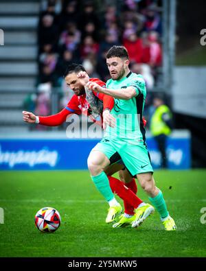 Lugo, Spagna. 6 gennaio 2024. King's Cup. CD Lugo vs Atletico de Madrid. Stadio Angel Carro. Foto Stock