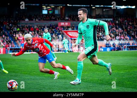 Lugo, Spagna. 6 gennaio 2024. King's Cup. CD Lugo vs Atletico de Madrid. Stadio Angel Carro. Foto Stock