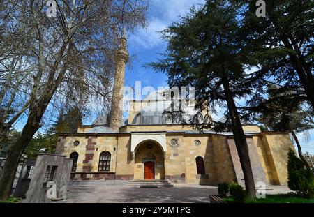 Situata a Cankiri, Turchia, la Moschea Sultan Suleyman fu costruita nel 1558. Foto Stock