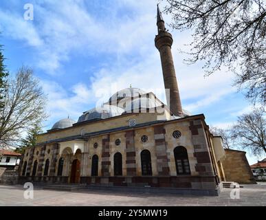 Situata a Cankiri, Turchia, la Moschea Sultan Suleyman fu costruita nel 1558. Foto Stock