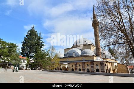 Situata a Cankiri, Turchia, la Moschea Sultan Suleyman fu costruita nel 1558. Foto Stock