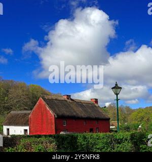 Saint Fagan's Welsh National Museum of History, Cardiff, South Wales, Regno Unito. Sain Ffagan - Amgueddfa Werin Cymru, Caerdydd, De Cymru Foto Stock