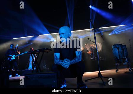 Richard Melville Hall, alias Moby bei einem Konzert im Velodrom a Berlino, 22 anni. Settembre 2024. Moby Konzert Berlin *** Richard Melville Hall aka Moby ad un concerto al Velodrom di Berlino, 22 settembre 2024 Moby Concert Berlin Foto Stock