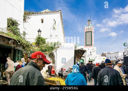 Medina di Tetouan , Patrimonio dell'Umanità dell'UNESCO, Marocco, Nord Africa, continente africano Foto Stock