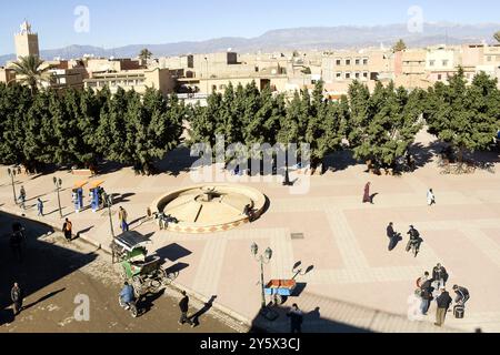 Taroudant, muri di adobe. Sous Valley, Anti Atlante Marocco Foto Stock