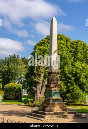 Memoriale di guerra a Jephson Gardens, Leamington Spa, Warwickshire. Foto Stock