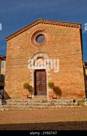 San Gimigniano la meravigliosa città dalle cento torri. Provincia di Siena, Toscana. Italia Foto Stock