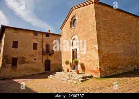 San Gimigniano la meravigliosa città dalle cento torri. Provincia di Siena, Toscana. Italia Foto Stock