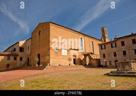 San Gimigniano la meravigliosa città dalle cento torri. Provincia di Siena, Toscana. Italia Foto Stock