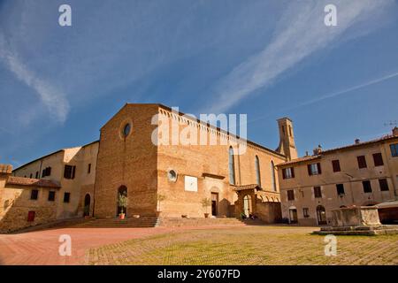 San Gimigniano la meravigliosa città dalle cento torri. Provincia di Siena, Toscana. Italia Foto Stock