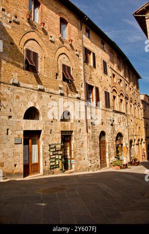 San Gimigniano la meravigliosa città dalle cento torri. Provincia di Siena, Toscana. Italia Foto Stock