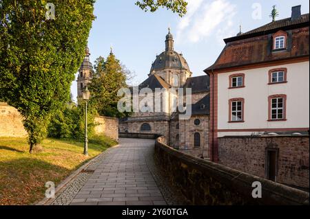 cattedrale di fulda in assia, germania Foto Stock