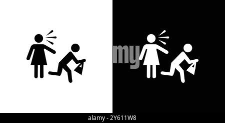 Collezione di set di logo vettoriali con l'icona della borsa o gruppo di pacchetti Illustrazione Vettoriale