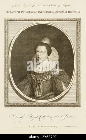 Principessa Elisabetta del Palatinato (1618-1680). Museo: COLLEZIONE PRIVATA. Autore: Isaac Taylor. Foto Stock