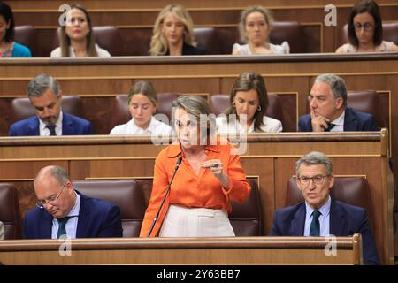 Madrid, 26/06/2024. Sessione plenaria del Congresso dei deputati. Sessione di controllo del governo. Foto: Jaime García. ARCHDC. Crediti: Album / Archivo ABC / Jaime García Foto Stock