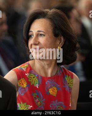 Madrid, 25/07/2023. Il re Felipe vi e la regina Letizia insieme al presidente ad interim Pedro Sánchez inaugurano la Galleria delle collezioni reali. Foto: Ángel de Antonio. ARCHDC. Crediti: Album / Archivo ABC / Ángel de Antonio Foto Stock