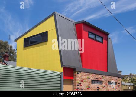 Foto generali di Newtown, Sydney che mostrano murales di Street art, Sydney. Foto Stock