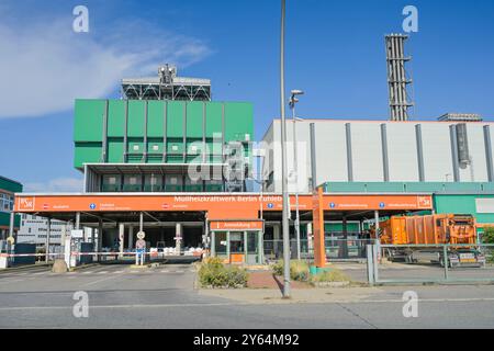 Müllheizkraftwerk Der Bsr, Freiheit, Ruhleben, Spandau, Berlin, Deutschland Foto Stock