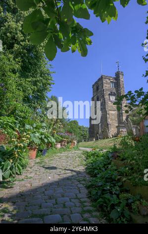 Cranbrook, Kent, Regno Unito. Chiesa di San Dunstano "Cattedrale del Weald" (medievale, restaurata nel 1863) Foto Stock