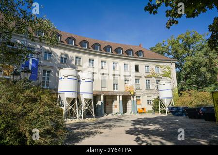 Baustelle, Umbau, Umweltbundesamt, Bismarckplatz, Grunewald, Charlottenburg-Wilmersdorf, Berlino, Deutschland *** costruzione, riconversione, Agenzia federale dell'ambiente, Bismarckplatz, Grunewald, Charlottenburg Wilmersdorf, Berlino, Germania Foto Stock