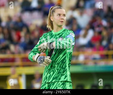 Femke Liefting dei Paesi Bassi alla Coppa del mondo femminile Under-20 di Bogotà, Colombia Foto Stock