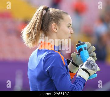 Femke Liefting dei Paesi Bassi alla Coppa del mondo femminile Under-20 di Bogotà, Colombia Foto Stock