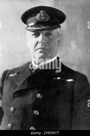 Contrammiraglio Lord Charles Beresford ; 10 febbraio 1846 - 6 settembre 1919 ; visto qui dopo essere stato nominato secondo in comando del Mediterranean Squadron . 23 dicembre 1899 Foto Stock