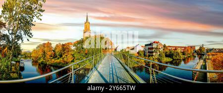 Rathenow an der Havel, Germania Foto Stock