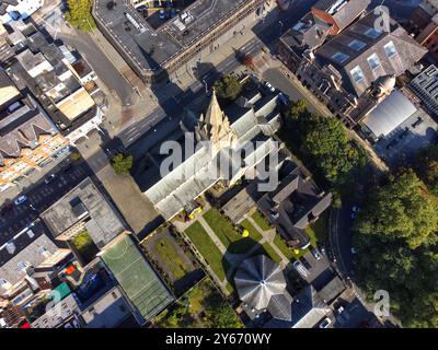 Cattedrale di San Barnaba da una prospettiva leggermente più alta. Foto Stock