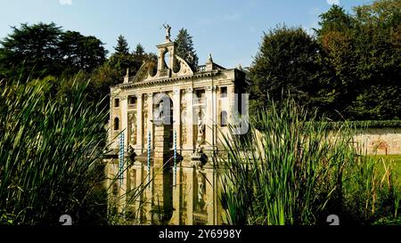 Giardino monumentale di Villa Barbarigo a Valsanzibio. Parco dei Colli Euganei. Padova. Foto Stock