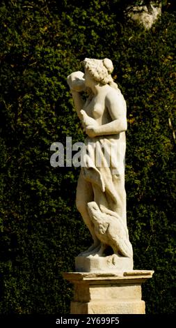 Giardino monumentale di Villa Barbarigo a Valsanzibio. Parco dei Colli Euganei. Padova. Foto Stock