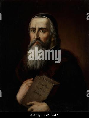 Ritratto di Jan Amos Comenius (1592-1670). Museo: COLLEZIONE PRIVATA. Autore: ANONIMO. Foto Stock