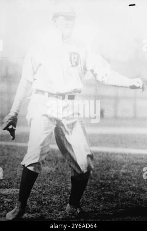 William T. 'Bill' Burns, Detroit, AL (baseball), 1912., Detroit, baseball, negativi di vetro, 1 negativo: vetro; 5 x 7 pollici o più piccolo. Foto Stock
