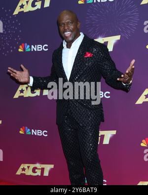 Pasadena, Stati Uniti. 19 settembre 2024. LOS ANGELES - 19 agosto: Terry Crews all'America's Got Talent Final Results Red Carpet all'Hotel Dena il 19 agosto 2024 a Pasadena, CALIFORNIA EMBARGO SOLLEVATO 9 24 24 8:01 PDT (foto di Katrina Jordan/Sipa USA) crediti: SIPA USA/Alamy Live News Foto Stock