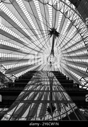 Sony Center a Potsdamer Platz, Berlino Foto Stock