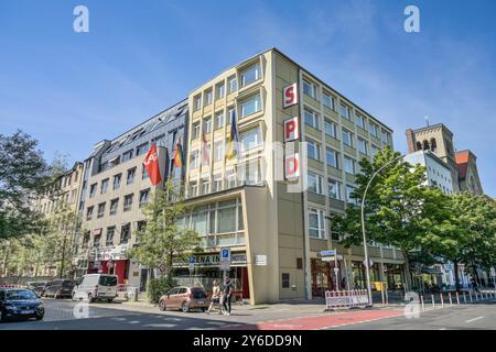 Kurt-Schumacher-Haus, Müllerstraße, Wedding, Mitte di Berlino, Deutschland Foto Stock