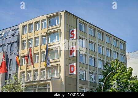 Kurt-Schumacher-Haus, Müllerstraße, Wedding, Mitte di Berlino, Deutschland Foto Stock