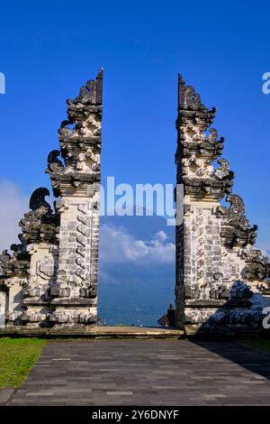 Indonesia, Bali, Amlapura, tempio pura Lempuyang, tempio dei social network Foto Stock