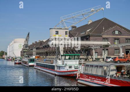 Behala, Westhafen, Moabit, Mitte, Berlino, Deutschland *** Behala, Westhafen, Moabit, Mitte, Berlino, Germania Foto Stock