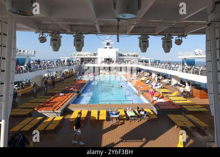 Norwegen, Impressionen einer Kreuzfahrt, Kreuzfahrtschiff, TUI, mein Schiff 3, Urlaub a Norwegen, *** Norvegia, impressioni di una crociera, nave da crociera, TUI, mein Schiff 3, vacanza in Norvegia, Foto Stock