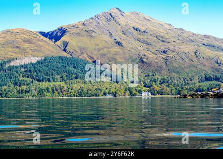 Beinn Sgritheall, un munro/montagna sul Loch Hourn, Scozia Foto Stock