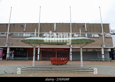 Obsoleto Shelton Square a Coventry Foto Stock