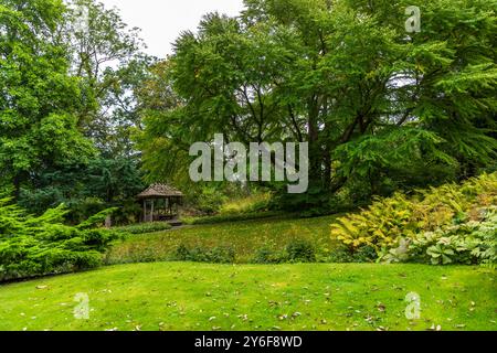 Giardini Norrviken (Norrvikens trädgårdar). Kattviksvägen, Båstads kommun, Skåne, Skåne, Svezia Foto Stock